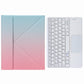 Bluetooth Keyboard Leather Case For Ipad 10.2 / Pro 10.5 - Three-Fold Holder - Rainbow
