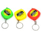 Compact Square Tape Measure Keychain - Set Of 4
