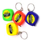 Compact Square Tape Measure Keychain - Set Of 4