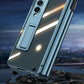 For Samsung Galaxy Z Fold4 5G Magnetic Privacy Case - Foldable - Champagne Gold