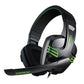 Gaming Headset With Mic For Pc 3.5Mm Wired Stereo Black
