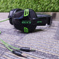 Gaming Headset With Mic For Pc 3.5Mm Wired Stereo Black