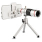 Universal Mobile Phone Telescope Lens with Clip - Ideal for Outdoor Shooting - 12X