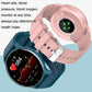 Smart Heart Rate Blood Pressure Oxygen Monitoring Sports Pedometer Wireless Bluetooth Watch - Blue