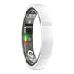 Smart Ring With Heart Rate Blood Oxygen Sleep & Sports Modes - Size 8 - Black