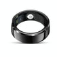 Smart Ring With Heart Rate Blood Oxygen And Sleep Monitoring - Size 10 - Black