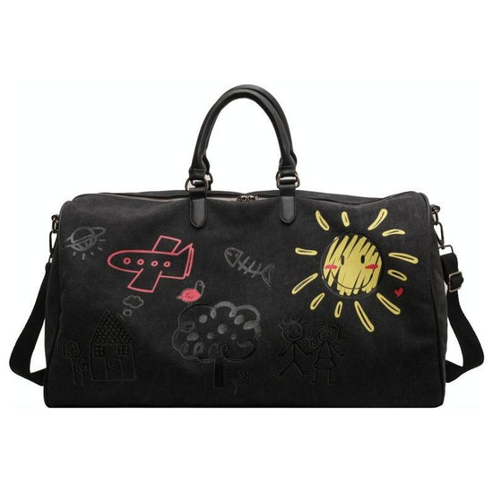 Travel Crossbody Bag - Perfect For Outdoors - Black