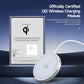 15W Magnetic Suction Wireless Charger White