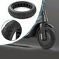 8.5 X 2.0 Inch Honeycomb Solid Tire For Xiaomi M365 Scooter - Inflatable Rubber Explosion-Proof Black