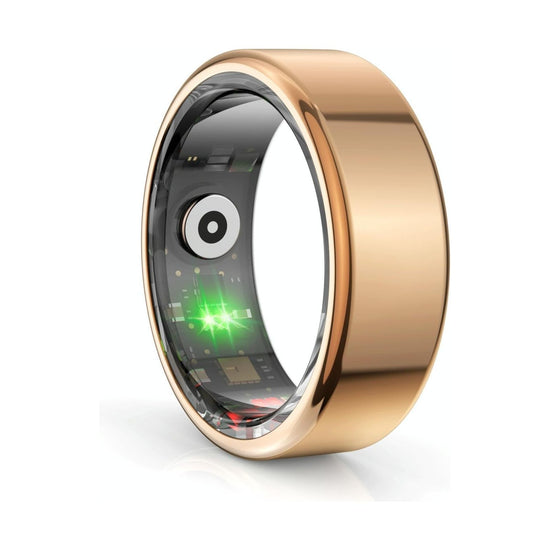 Smart Ring With Heart Rate Blood Oxygen Sleep Monitoring & Sports Modes - Size 8
