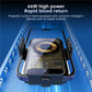 High Power Car Wireless Charger with Phone Bracket - Transparent 66w