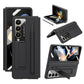 For Samsung Galaxy Z Fold4 5G Full Coverage Pc Case With Pen - Light Brown