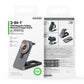 15W 3 In 1 Foldable Magnetic Wireless Charger Grey