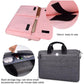 13.3 Inch Laptop Carrying Bag With Shoulder Strap - Handheld Briefcase Style - Black