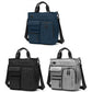 Multi Compartment Laptop Handbag Lightweight Large Capacity Messenger Bag - Blue