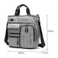 Multi Compartment Laptop Handbag Lightweight Large Capacity Messenger Bag - Blue