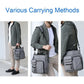 Multi Compartment Laptop Handbag Lightweight Large Capacity Messenger Bag - Blue