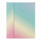 Bluetooth Keyboard Leather Case For Ipad 10.2 / Pro 10.5 - Touch Backlight Three-Fold Holder - Rainbow
