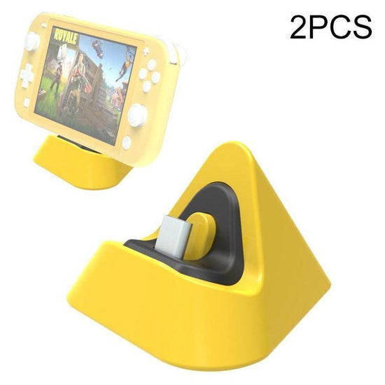 2-Pack Portable Triangle Charger For Nintendo Switch / Lite