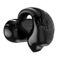 Wireless Clip-on Bluetooth Earphone for Sports and Gaming - Black