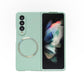 For Samsung Galaxy Z Fold4 5G Magnetic Skin Case - Magsafe - White
