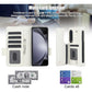 For Samsung Galaxy Z Fold4 5G Leather Phone Case With Pen Slot - White