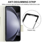 For Samsung Galaxy Z Fold4 5G Leather Phone Case With Pen Slot - White