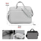 Thickened Airbag Laptop Messenger Bag - Fits 15.6-16.1 Inches - Light Gray