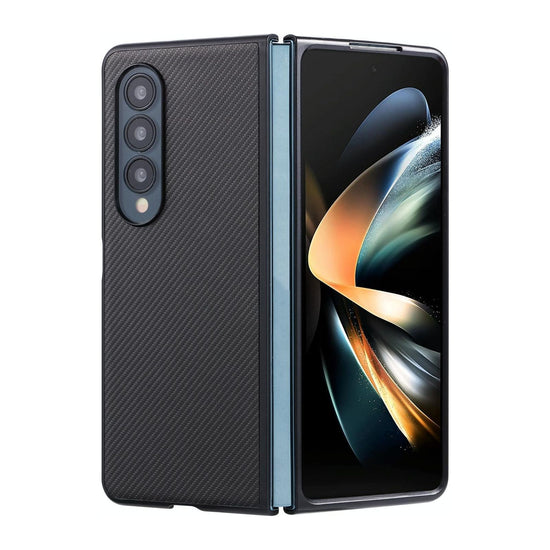 Carbon Fiber Kevlar Case For Samsung Galaxy Z Fold 4 / 5G