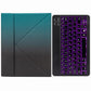Bluetooth Keyboard Leather Case For Ipad 9.7 2018 / 2017 With Backlight & Three-Fold Holder - Rainbow