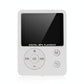 Lossless Mp4 Player With Synchronized Lyrics Round Button - White