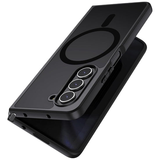 Ultra-Thin Translucent Magsafe Case For Samsung Galaxy Z Fold4 - Black