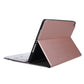 Bluetooth Keyboard Leather Case For Ipad Pro 10.5 With Touch Control - Lambskin Texture Compatible With 10.2 2021 & 2020 & 2019 / Air 3 - Black