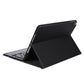 Bluetooth Keyboard Leather Case For Ipad Pro 10.5 With Touch Control - Lambskin Texture Compatible With 10.2 2021 & 2020 & 2019 / Air 3 - Black