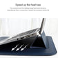 Multifunctional Notebook Liner Bag - Fits 14.1-15.4 Inch - Pu Material - Royal Blue