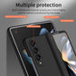 For Samsung Galaxy Z Fold4 5G Premium Hinged Folding Case - Coffee
