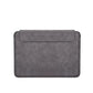 Lightweight Sheepskin Notebook Liner Bag - Deep Space Gray 14.1-15.4 Inch