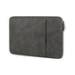 Waterproof Double Layer Laptop Liner Bag - Fits 14.1-15.4 Inches - Light Gray