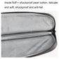Waterproof Double Layer Laptop Liner Bag - Fits 14.1-15.4 Inches - Light Gray