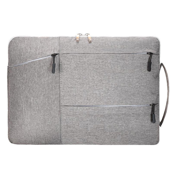 Portable Laptop Handbag - Fits 15.6-17 Inch - Casual Design - Grey