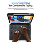 Black Magnetic Bluetooth Keyboard Tablet Case - For Ipad 10.2 2019/2020/2021/Air 2019/Pro 10.5 Inch 2017