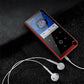 2.4 Inch Touch Mp4 / Mp3 Player 16Gb Memory E Book / Alarm / Timer No Bluetooth - Red