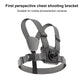 Adjustable Chest Strap with Mount and Screw - 4 In 1