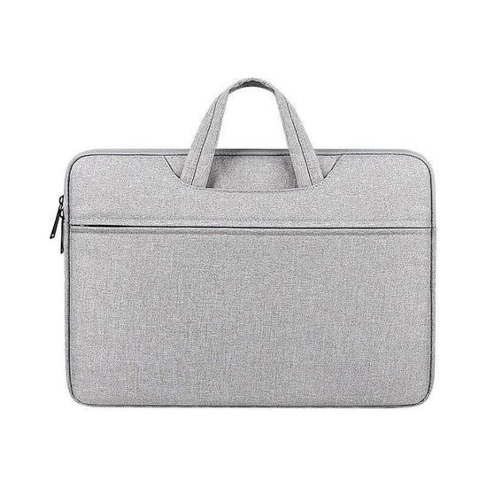 Waterproof Laptop Handbag - 15.6 Inches Shock-Absorbing & Large-Capacity - Grey