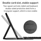 Detachable Keyboard Tablet Case With Magnetic Skin Feel - Black