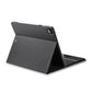12.9 Ipad Pro Leather Case With Bluetooth Keyboard & Touchpad - Black
