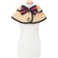 Dog Shawl Saliva Towel Scarf Pet Bow Tie Jewelry Accessories - Size L - Khaki