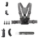 Adjustable Chest Strap with Mount and Screw - 3 In 1