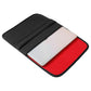 Horizontal Flap Clutch Bag With Neoprene Laptop Lining - Black - 15 Inch
