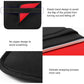 Horizontal Flap Clutch Bag With Neoprene Laptop Lining - Black - 15 Inch